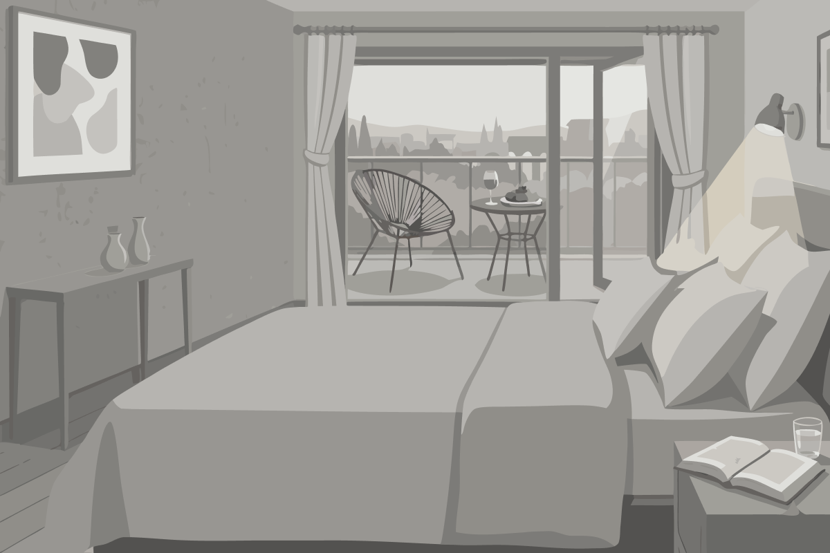 Suite Deluxe con vistas al mar